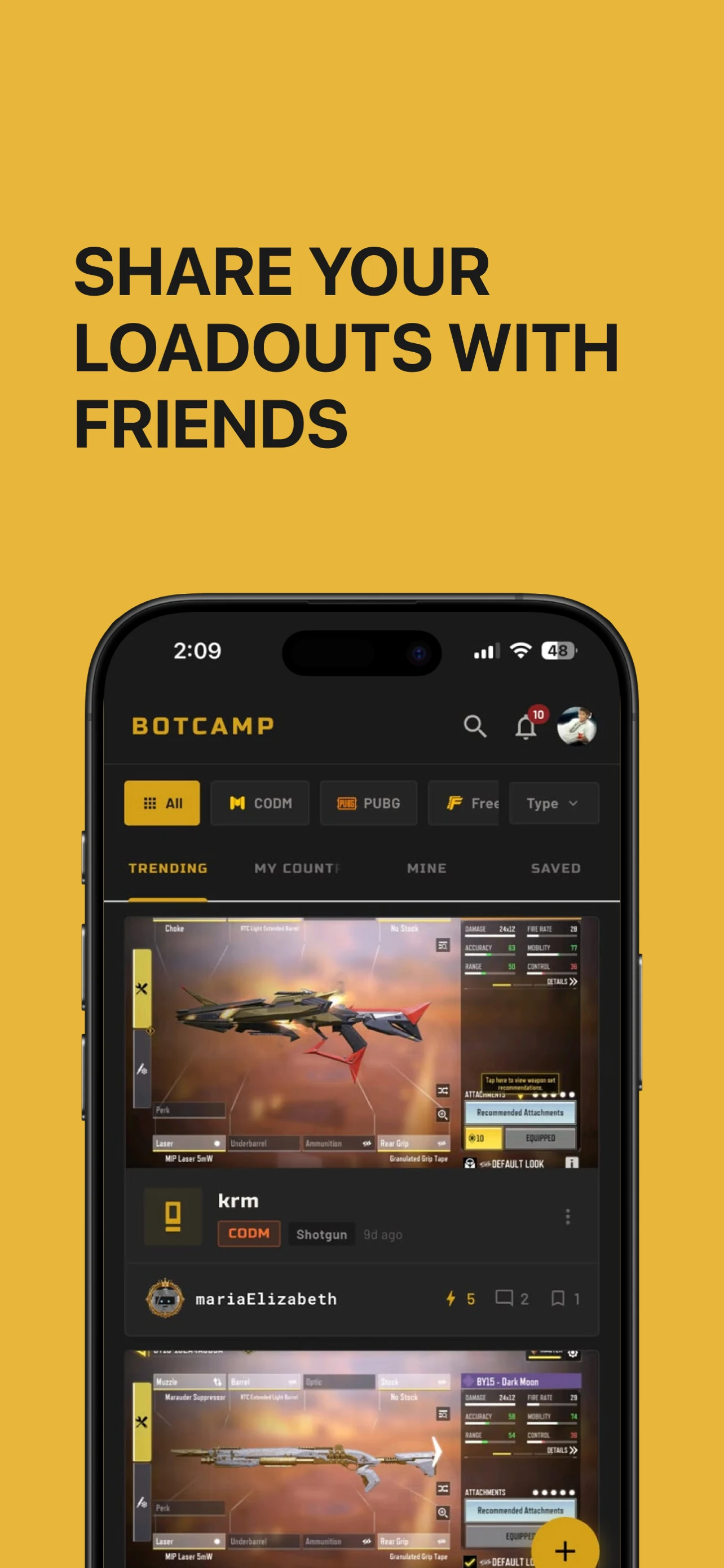 Botcamp screenshot